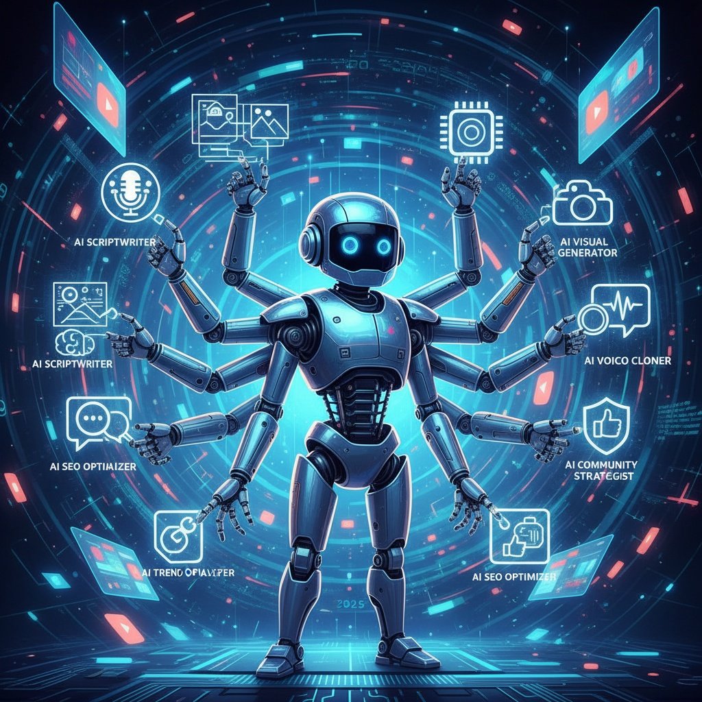 Meilleurs Outils IA Pour Créateurs De Contenu YouTube 2025